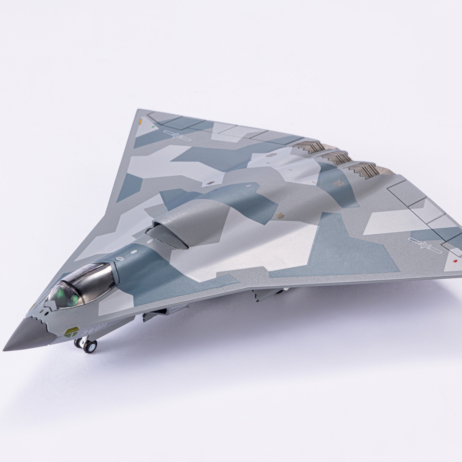 J-36 stealth fighter model J-36 stealth fighter model