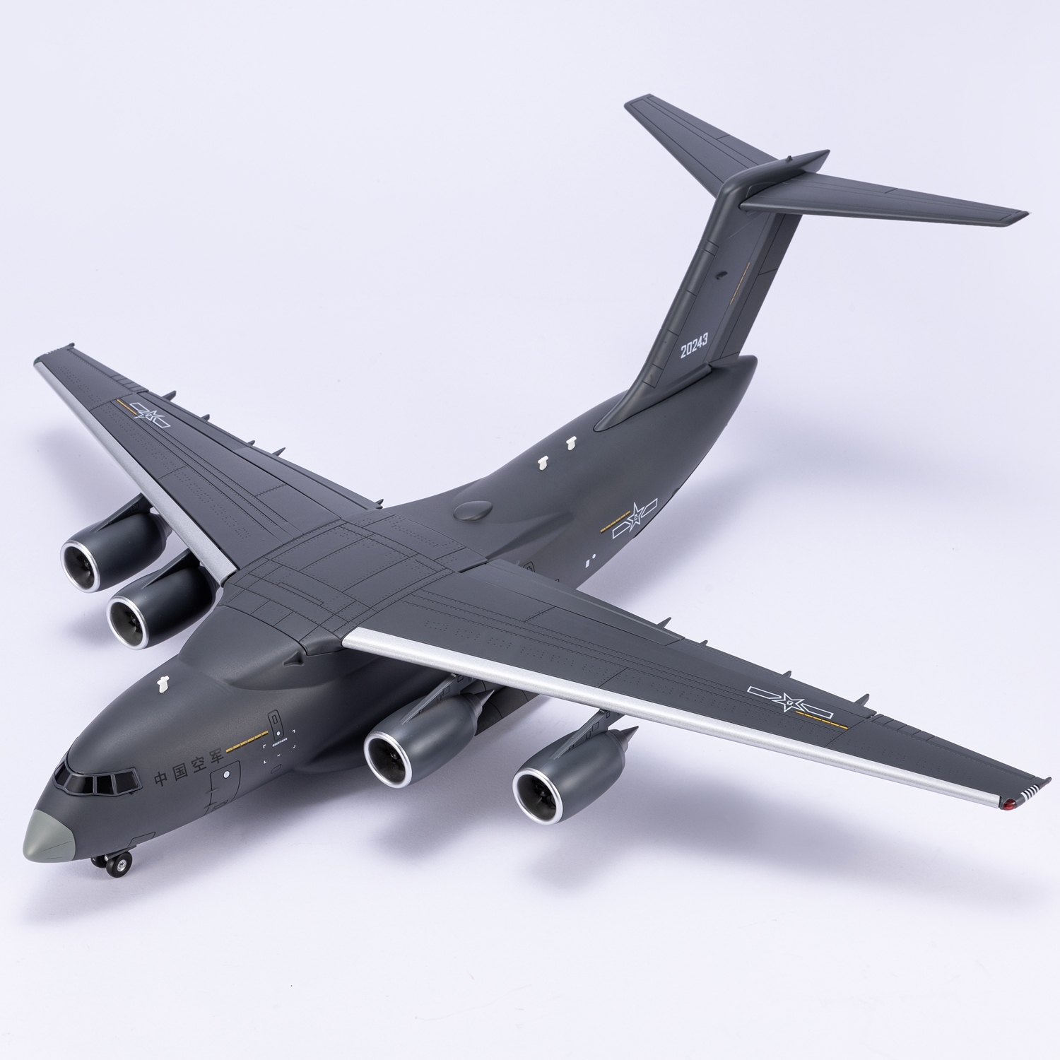 Y-20 1:88 Die-Cast Military Transport Aircraft Model Y-20 1:88 Die-Cast Military Transport Aircraft Model