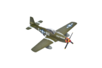 P-51D Mustang "Old Crow" Fighter Aircraft Model 1:72 Scale - Image 3