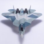 Su-57 stealth fighter model