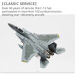 F-15 Eagle Air Superiority Fighter Model 1:100 Scale - Image 10