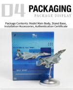 F-15 Eagle Air Superiority Fighter Model 1:100 Scale - Image 18