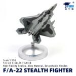 F-22 Raptor Stealth Fighter Display Model 1:100 Scale - Image 7