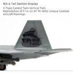 F-22 Raptor Stealth Fighter Display Model 1:100 Scale - Image 16