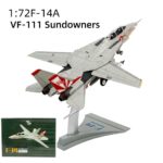 F-14 Tomcat Carrier-Based Fighter Aircraft Model 1:72 Scale - Image 10