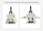 F-14 Tomcat Carrier-Based Fighter Aircraft Model 1:72 Scale - Image 23