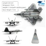 F-22 Raptor Stealth Air Superiority Fighter Model 1:72 Scale - Image 3