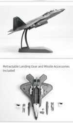 F-22 Raptor Stealth Air Superiority Fighter Model 1:72 Scale - Image 7