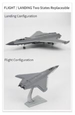 J-50 Stealth Fighter Aircraft Model 1:72 Scale - Image 12