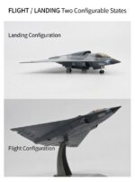 J-36 Tailless Stealth Aircraft Display Model 1:100 Scale - Image 10
