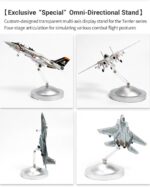 F-14 Tomcat Carrier Fighter Display Model 1:100 Scale - Image 12