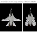 F-14 Tomcat Carrier Fighter Display Model 1:100 Scale - Image 11