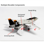F-14 Tomcat Carrier Fighter Display Model 1:100 Scale - Image 13