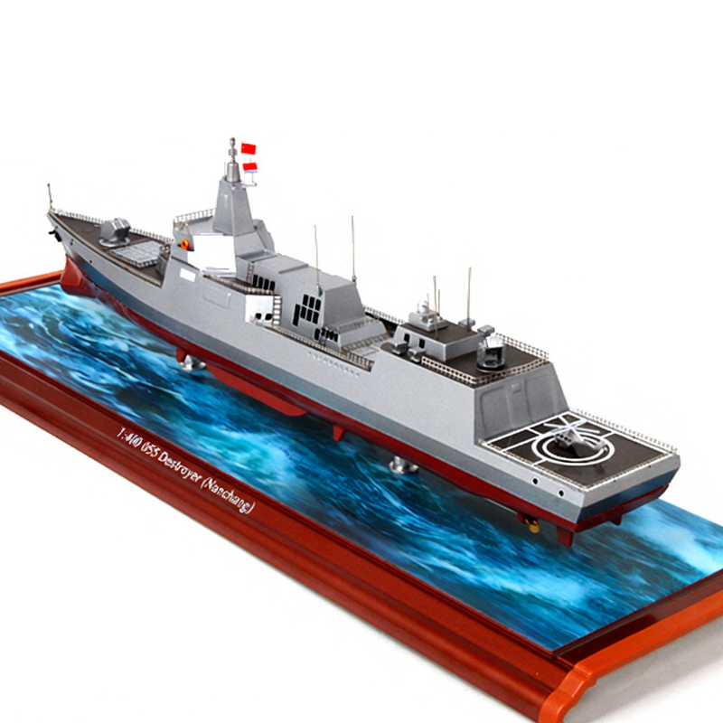 Type 055 destroyer 1:400 scale model Type 055 destroyer 1:400 scale model