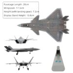 J-20 Mighty Dragon Stealth Fighter Aircraft Model 1:72 Scale - Image 5
