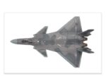 J-20 Mighty Dragon Stealth Fighter Display Model 1:100 Scale - Image 2