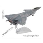 Chengdu J-20 Mighty Dragon Stealth Fighter Model 1:48 Scale - Image 10