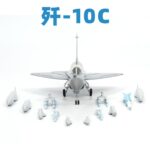 Chengdu J-10 Vigorous Dragon Multirole Fighter Model 1:48 Scale - Image 2