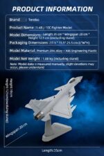 Chengdu J-10 Vigorous Dragon Multirole Fighter Model 1:48 Scale - Image 16