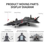 Chengdu J-20S Twin-Seat Stealth Fighter Model 1:48 Scale - Image 7