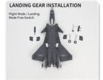 Chengdu J-20S Twin-Seat Stealth Fighter Model 1:48 Scale - Image 14