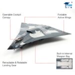 J-36 Tailless Stealth Aircraft Model 1:72 Scale - Image 10