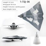 J-36 Tailless Stealth Aircraft Model 1:72 Scale - Image 9