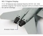 F/A-18 Hornet Multirole Fighter Display Model 1:100 Scale - Image 17