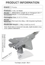 Shenyang J-35A Stealth Fighter Aircraft Model 1:48 Scale - Image 8