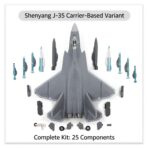 Shenyang J-35A Stealth Fighter Model 1:72 Scale - Image 3